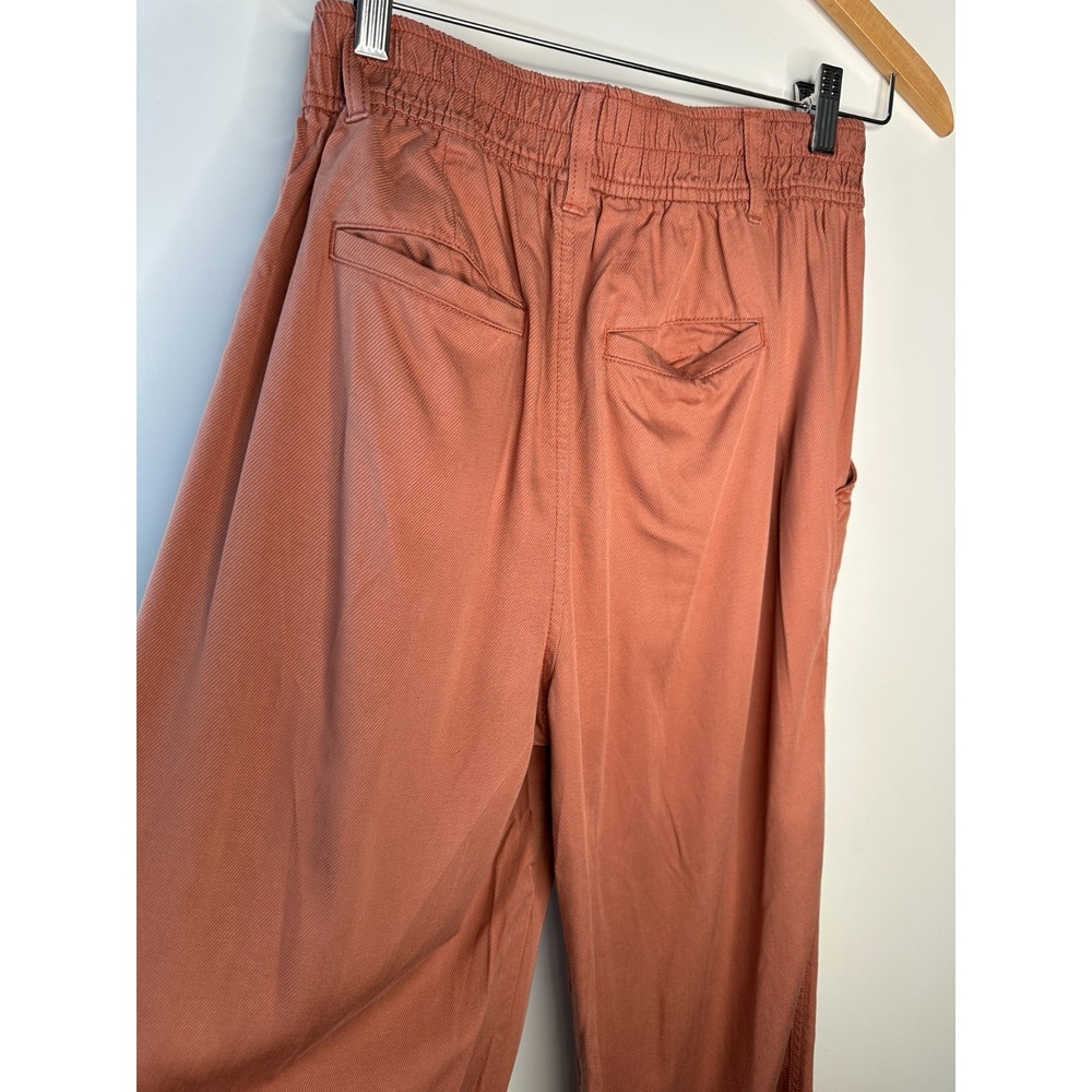 Madewell The Neale Straight Leg Pant Drapeweave Dried Rose NI613 Women's Size 2 - Picture 10 of 16